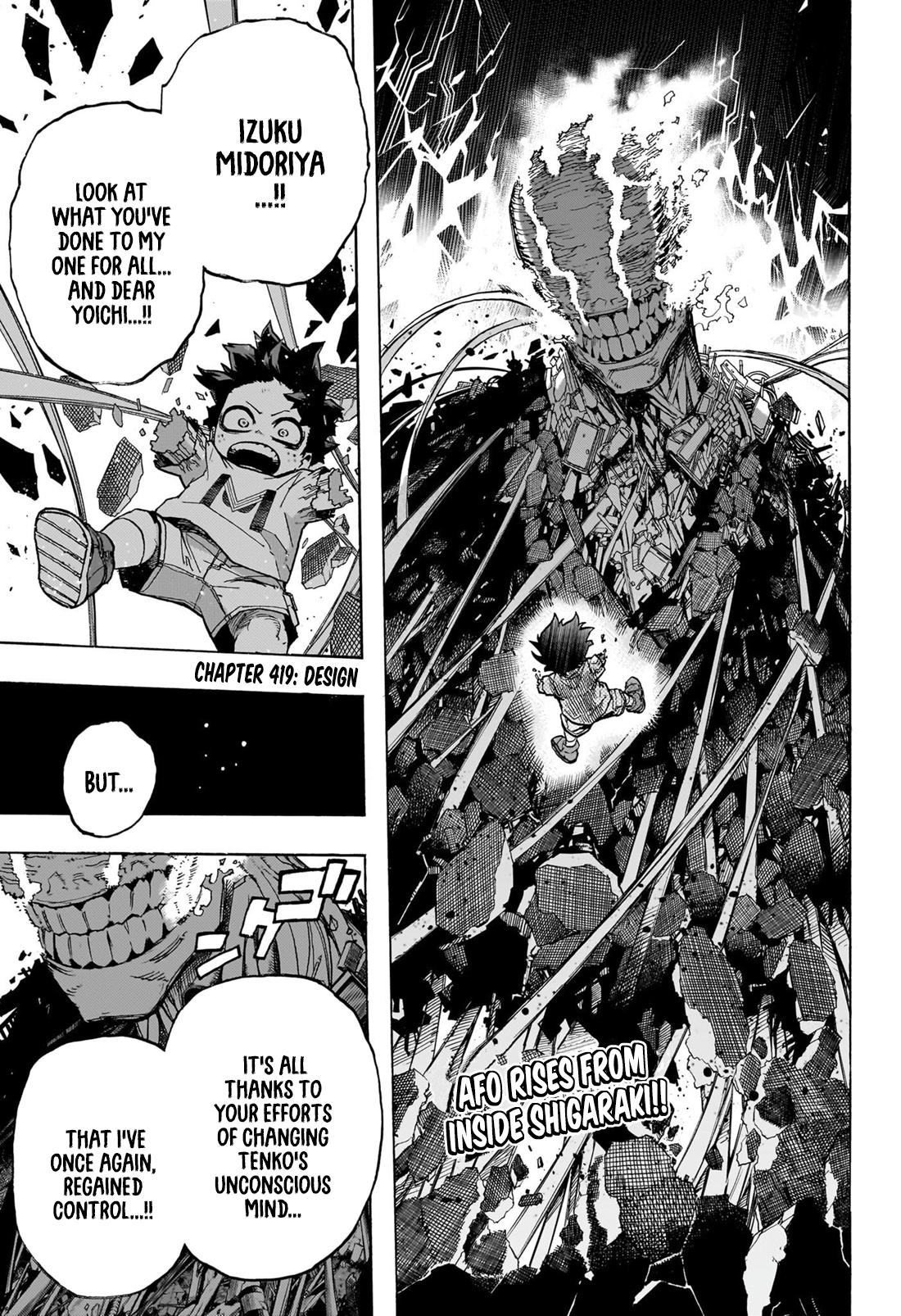 Boku no Hero Academia Chapter 419 4